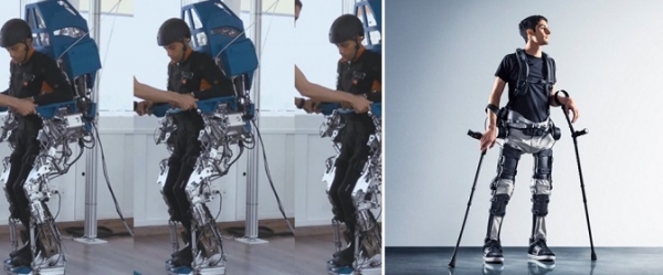 미국 듀크대 연구팀이 외골격(exoskeleton)로봇과 VR을 이용해 1년간 재활훈련을 한 끝에 다리감각을 찾게 된 것.
