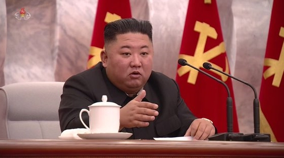 북한 김정은 국무위원장.(사진=조선중앙TV 화면)