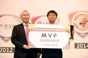 포스코켐텍 변상일, 2018 KB리그 MVP
