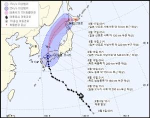 일본 태풍, 태풍 크로사 일본 상륙 피해 속출...태풍 부산 경남 영향권