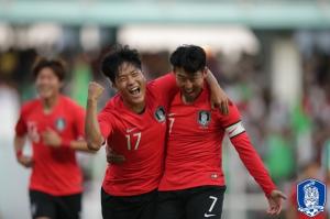 한국 투르크메니스탄, 벤투 감독 '나상호' '정우영' 연속 골 2대0 승...월드컵 예선일정
