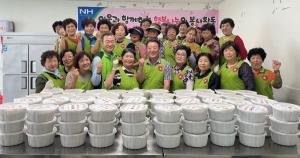 보성군 벌교농협 농가 주부 모임, 열무 김치 담궈 취약계층에 배달