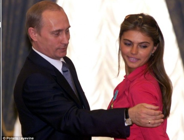 블라디미르 푸틴 러시아 대통령(왼쪽)과 연인 알리나 카바예바/ 블로그