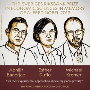 노벨 경제학상, 미국학자 3명 공동 수상
