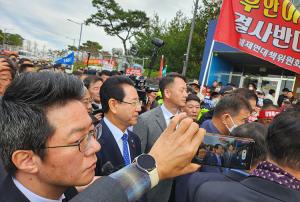 김영록 지사, 2025년까지 광주 군공항 ‘뚝심’으로 끝낸다